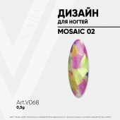 Дизайн для ногтей MOSAIC 02