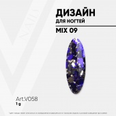 Дизайн для ногтей MIX 09