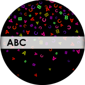 Дизайн для ногтей ABC